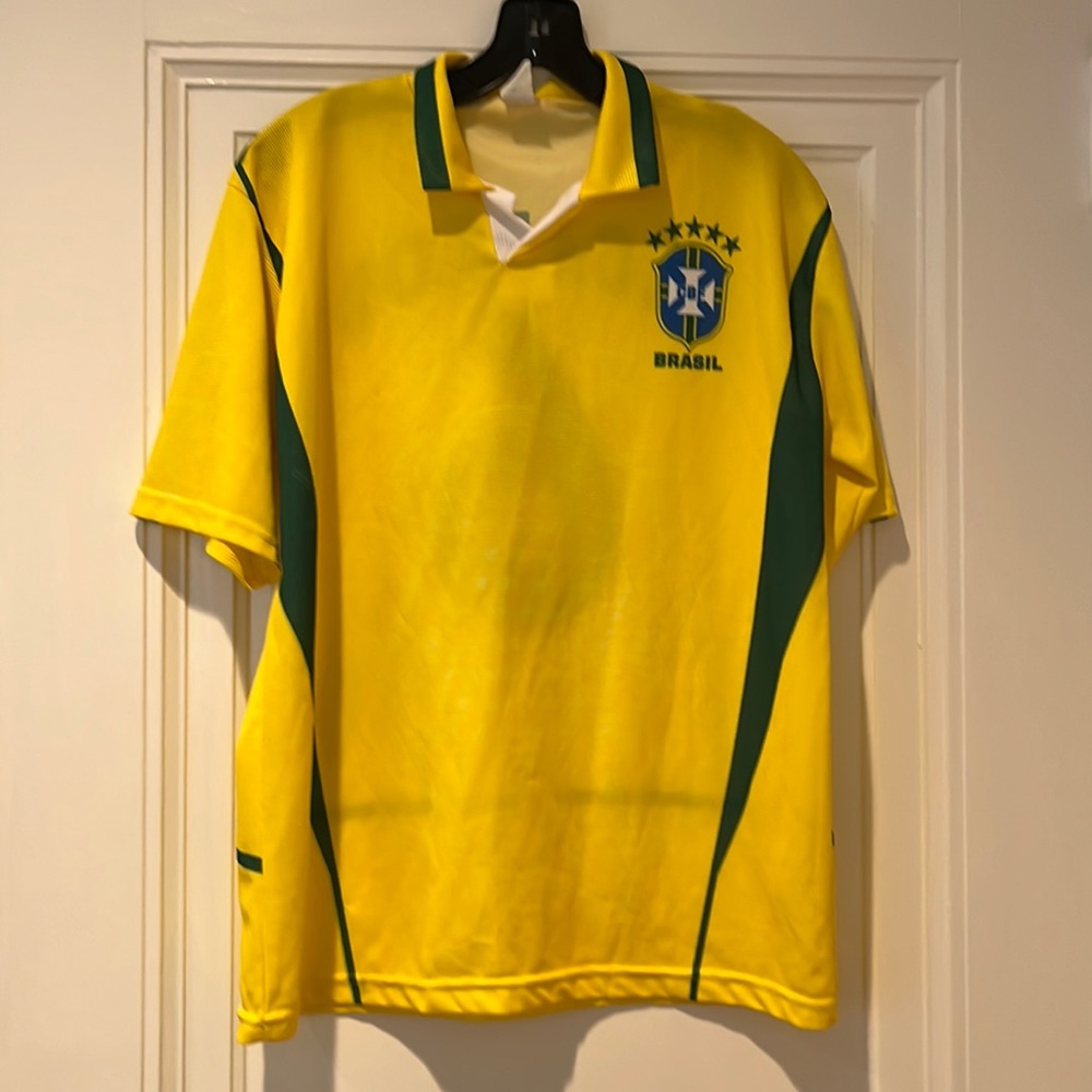 Brazil soccer jersey